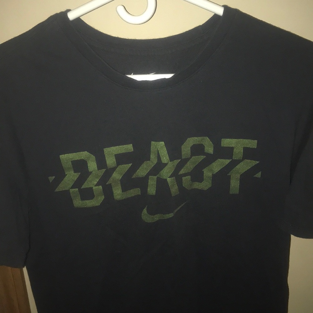 Mens Nike “BEAST” t-shirt (logo changes color)